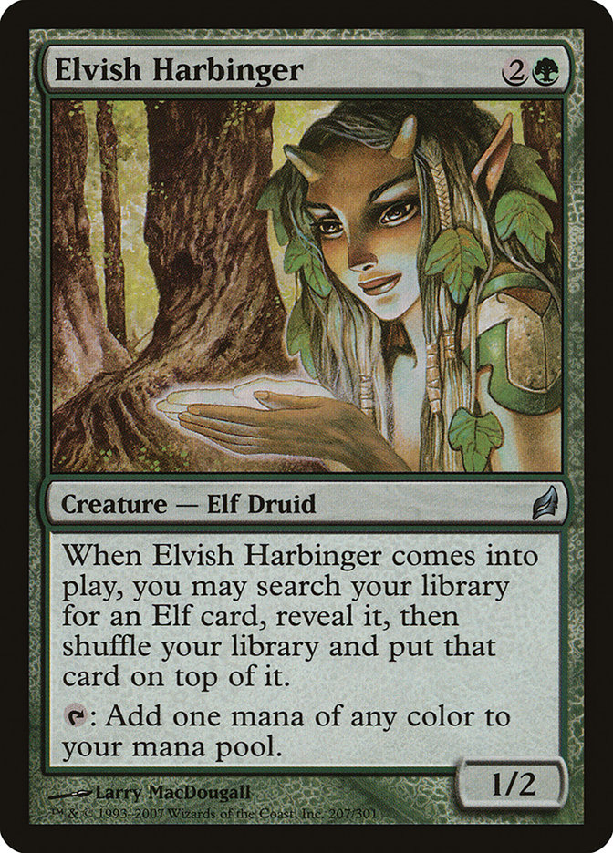 Elvish Harbinger - Foil